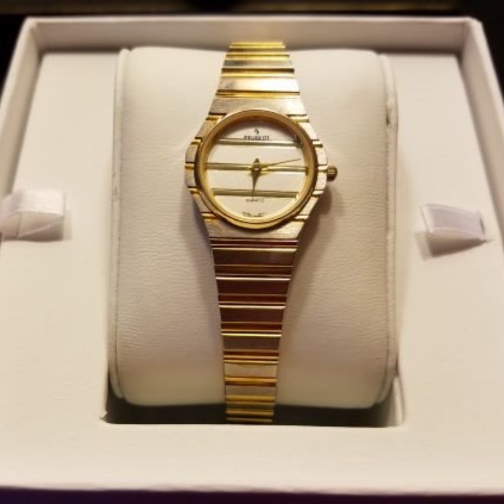 Stainless Steel & Gold Vintage Watch